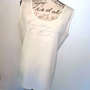 🔸Cream Sleeveless Top🔸